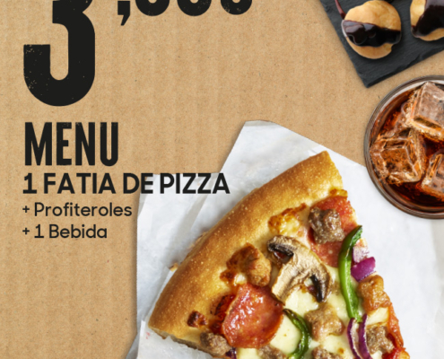 MENU 1 FATIA DE PIZZA 3,95€. Pizza Hut Portugal