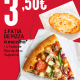 MENU 1 FATIA PIZZA 3.50€. Pizza Hut Portugal